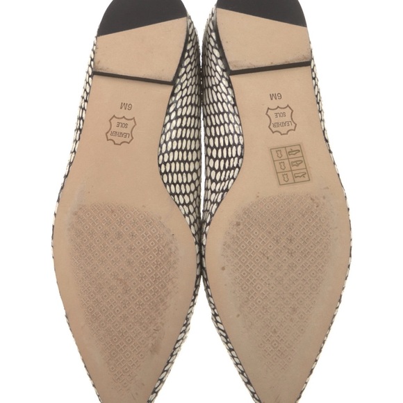 Authentic Tory Burch Snakeskin Flats - Picture 5 of 5